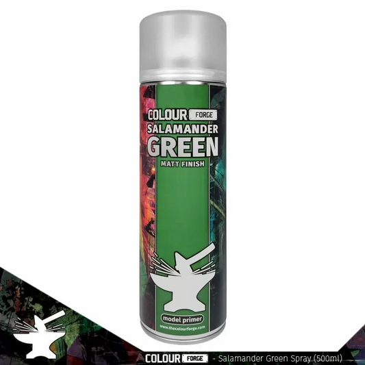 COLOUR FORGE AEROSOL- SALAMANDER GREEN 500ML - TCF-SPR-030