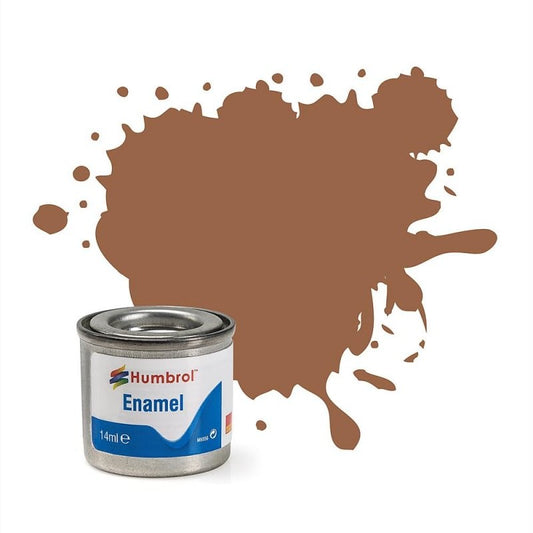 HUMBROL 14ML NO. 1 TINLET ENAMEL PAINT 171 ANTIQUE BRONZE METALLIC - AA1852