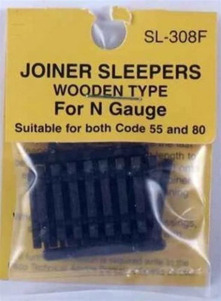 Peco SL-308F N Wooden Type Replacement Ties (Joiner Sleepers) Code 55/ - SL-308F