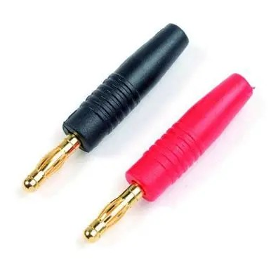 GFORCE RC CONNECTOR BANANA GOLD PPLATED 4MM - GF-1013-001