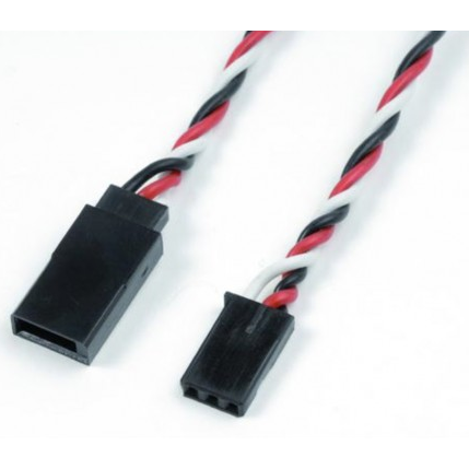 G FORCE EXTENSION WIRE TWISTED FUTABA 22AWG 30CM - GF-1110-011