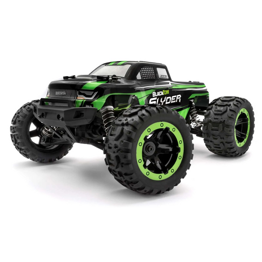 BLACKZON SLYDER MT 1/16 4WD ELECTRIC MONSTER TRUCK GREEN - BZ540100