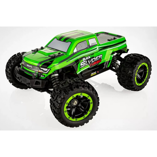 BLACKZON SLYDER TURBO MT 1/16 2S BURSHLESS GREEN - BZ540200