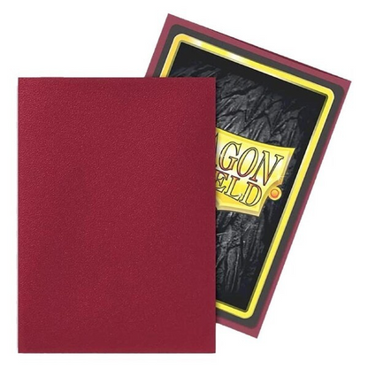 DRAGON SHIELD STANDARD SIZE SLEEVES MATTE BLOOD RED - AT11050