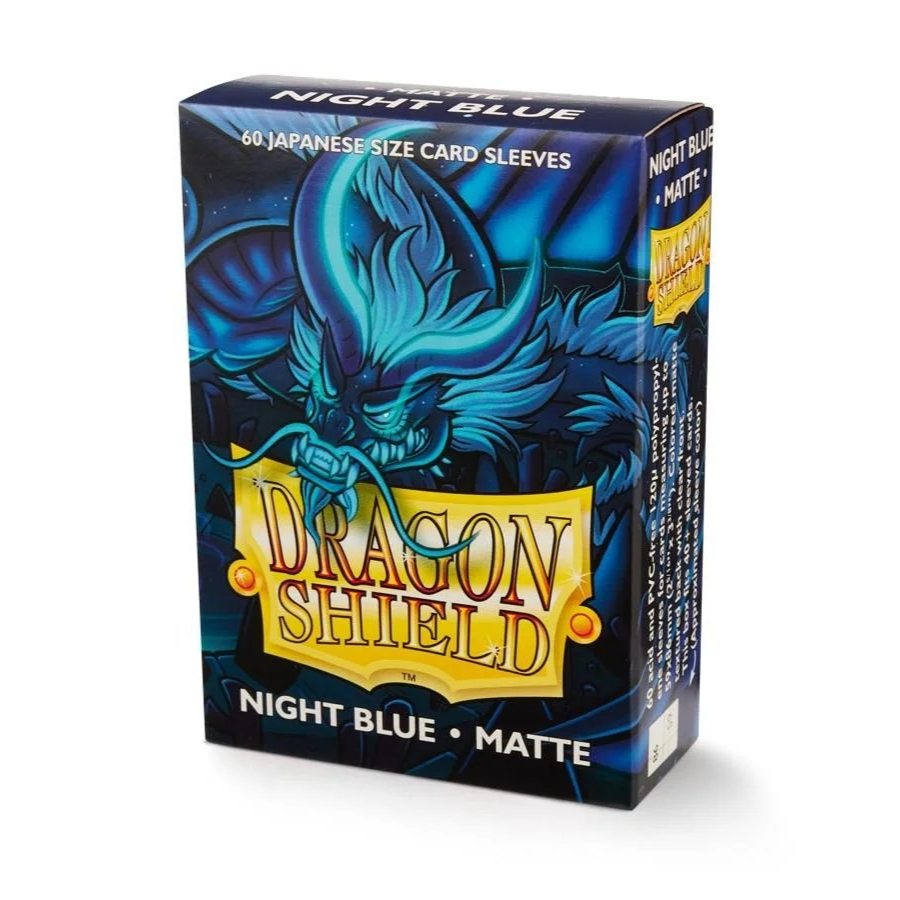 DRAGON SHIELD JAPANESE SIZE SLEEVES MATTE NIGHT BLUE - AT11142