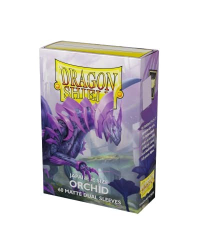 DRAGON SHIELD JAPANESE SIZE SLEEVES MATTE DUAL ORCHID 60PK