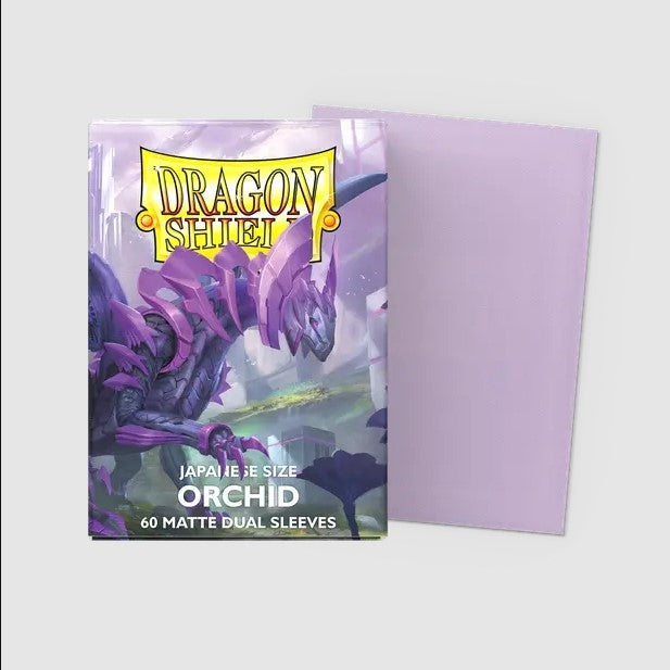 DRAGON SHIELD JAPANESE SIZE SLEEVES MATTE DUAL ORCHID 60PK - AT15141