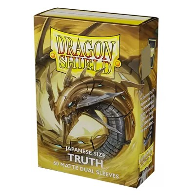 DRAGON SHIELD JAPANESE SIZE SLEEVES MATTE DUAL TRUTH 60PK - AT15160 