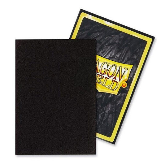 DRAGON SHIELD JAPANESE SIZE SLEEVES MATT BLACK 60PK - AT11102