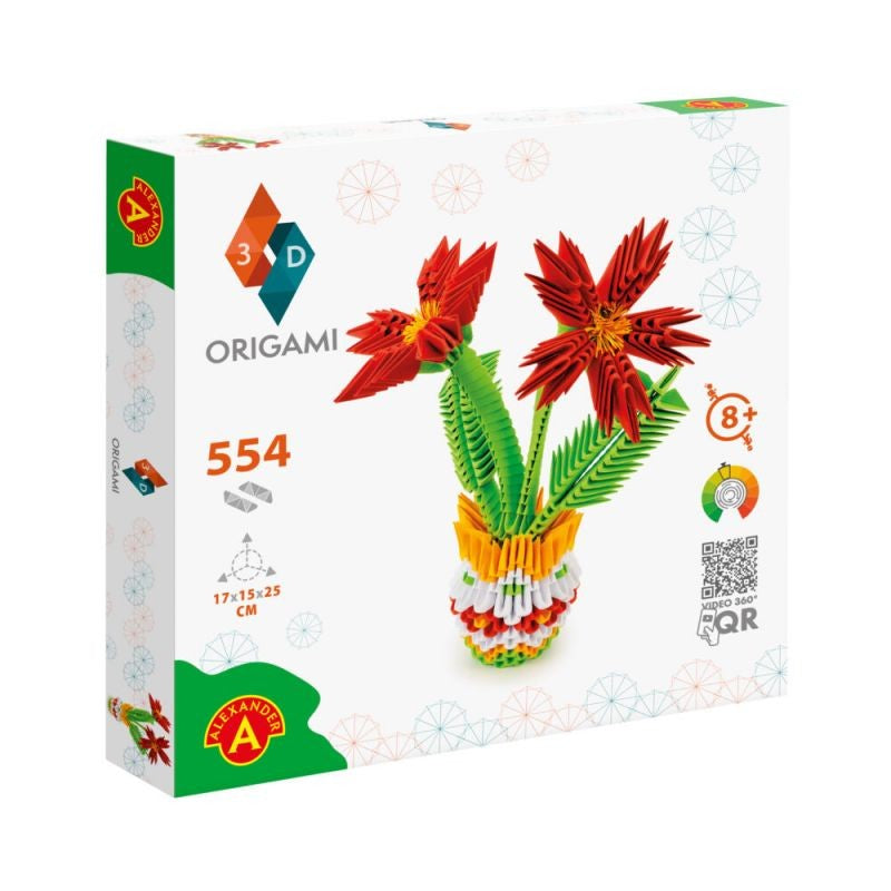 Origami 3D FLOWER POT - ORI2553