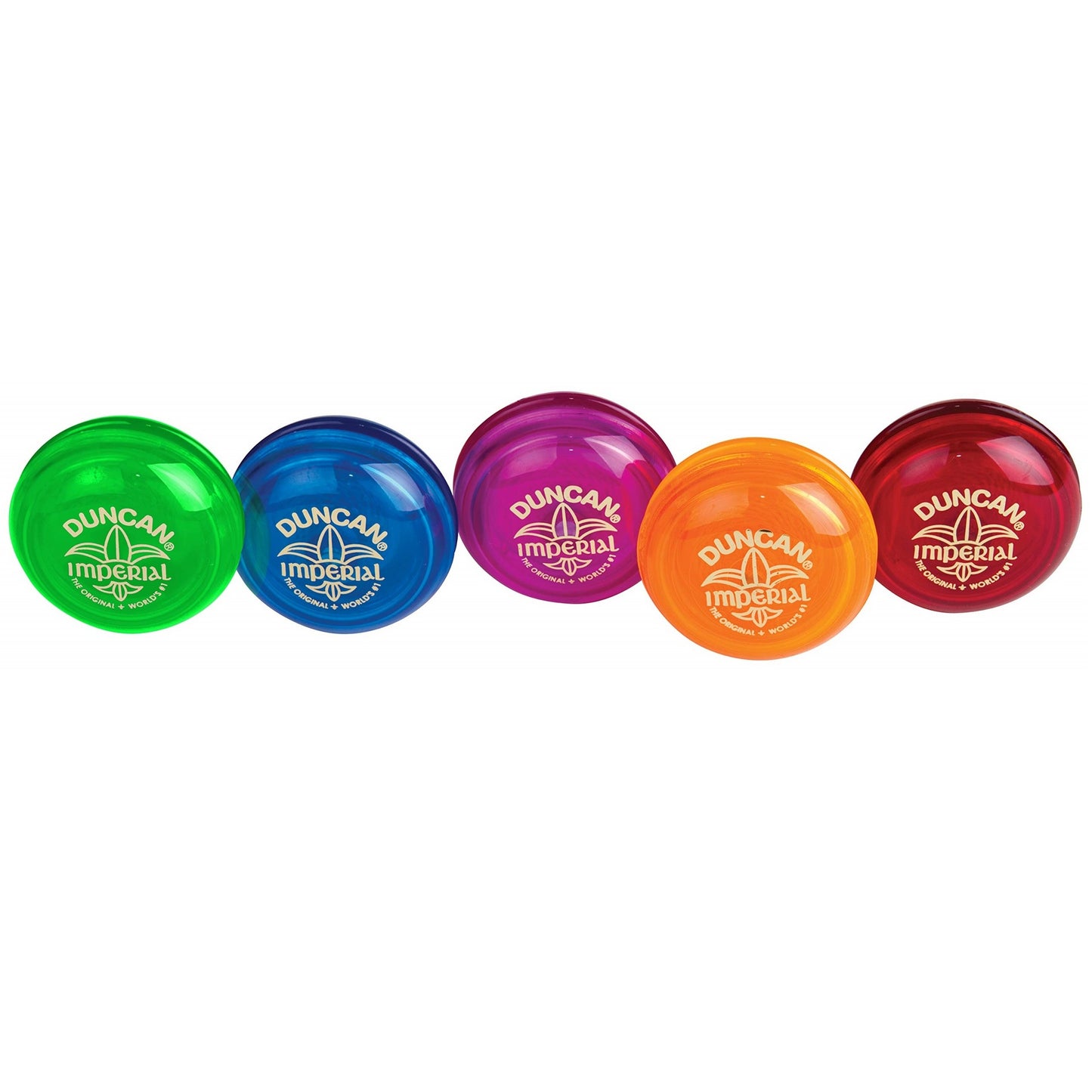 DUNCAN TOYS IMPERIAL YO-YO BEGINNER YO-YO WITH STRING STEEL AXLE AND PLASTIC BODY COLORS MAY VARY