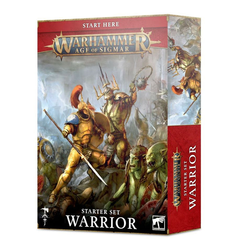 WH AOS WARRIOR STARTER SET - 8015