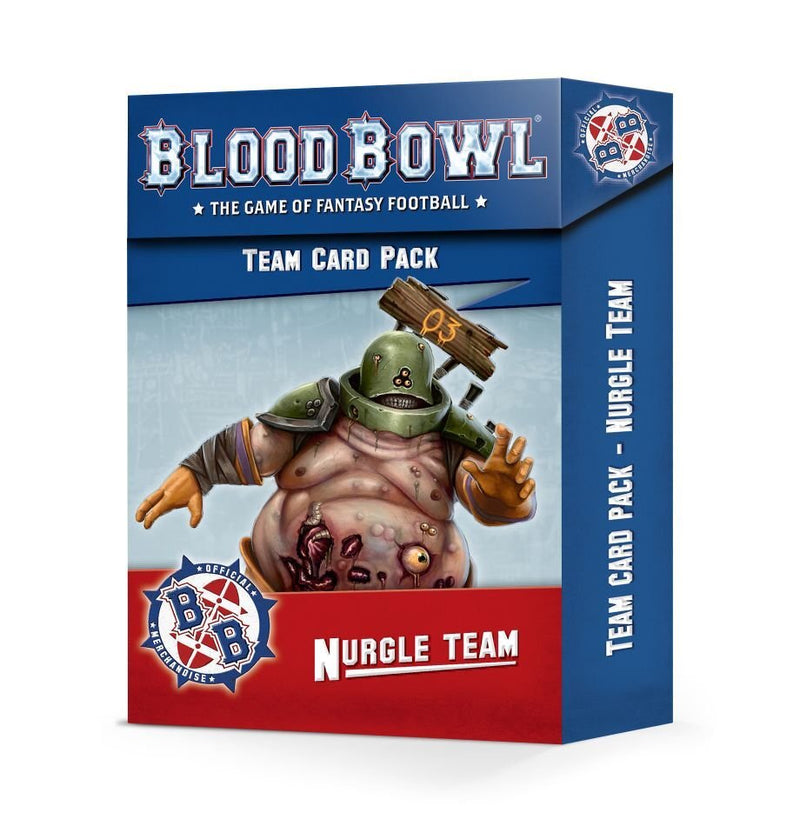 BLOOD BOWL NURGLE TEAM CARD PACK - 20049