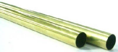 BRASS TUBE 7/16-IN D X 12-IN L ROUND - KS137