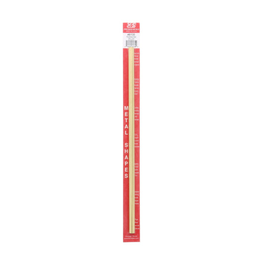 K&S ENGINEERING BRASS METAL TUBING ROUND 3/8IN X 12IN - KS8135