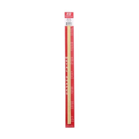 K&S BRASS METAL TUBING  ROUND  13/32IN X 12IN KS8136
