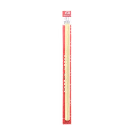 K&S 9/16 IN. D X 12 IN. L ROUND BRASS TUBE 1 PK - KS8141