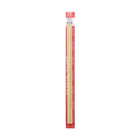 K&S 19/32 IN. D X 12 IN. L ROUND BRASS TUBE 1 PK - KS8142