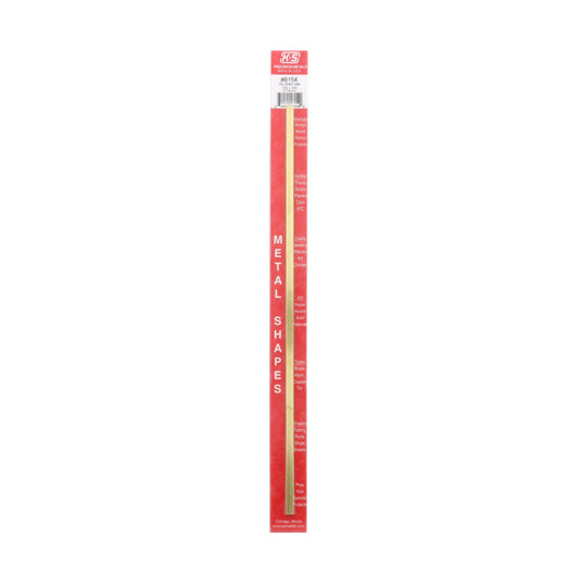 K&S ENGINEERING BRASS METAL TUBING SQUARE 7/32IN X 12IN - KS8154