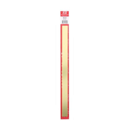 K&S 0.032 IN. X 3/4 IN. W X 12 IN. L MILL BRASS METAL STRIP - KS8243