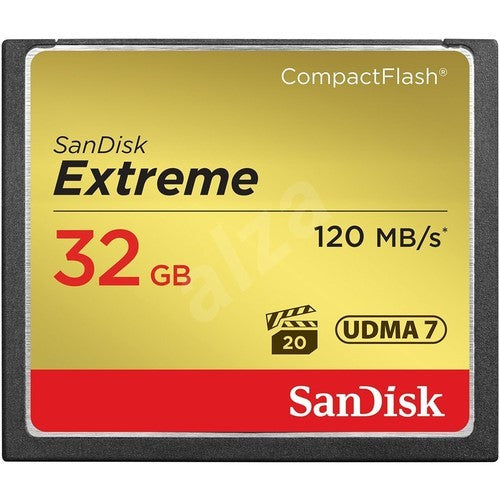 SanDisk Extreme 32GB CompactFlash Memory Card - SDCFXSB-032G-G46