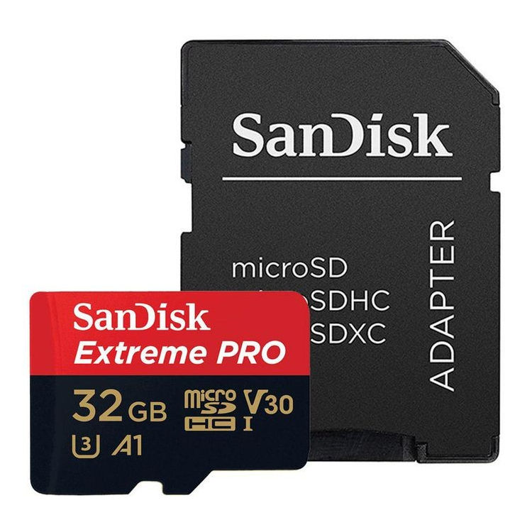 SANDISK EXTREME PRO 32GB MICROSD - SDSQXCG-032G-GN6MA