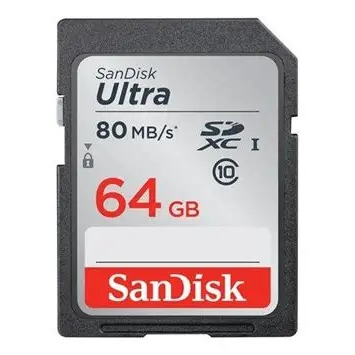 SANDISK ULTRA 64GB SDXC MEMORY - SDSDUN4064GGN6I