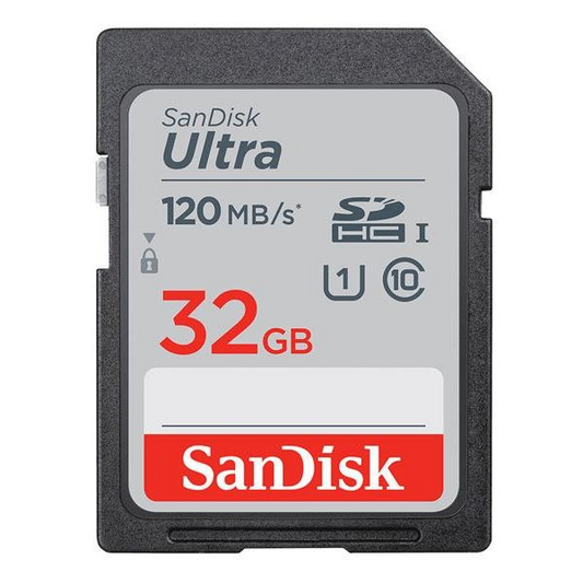 SANDISK ULTRA 32GB SDHC MEMORY - SDSDUN4-032G-GN6IN