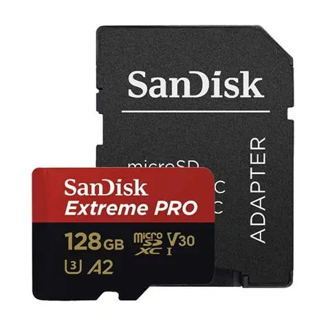 SANDISK EXTREME PRO 128GB MICRO SDXC - SDSQXCD-128G-GN6MA