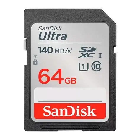 SANDISK ULTRA SDXC 64GB C10 14 - SDSDUNB-064G-GN6IN