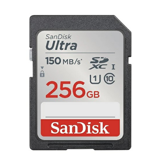 SANDISK ULTRA 256GB SDXC MEMORY CARD - SDSDUNC-256G-GN6IN