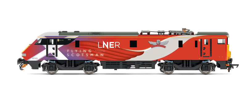 Hornby LNER Class 91 Bo-Bo 91101 'Flying Scotsman' - Era 10. Locomotives Multicolor (R30165) - R30165