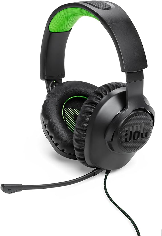 JBL Quantum 100X Gaming Headset - Black, Black - AD090