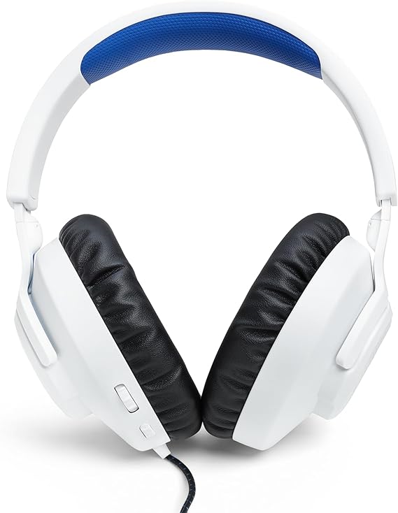 JBL Quantum 100P Gaming Headset - White, White - AD089