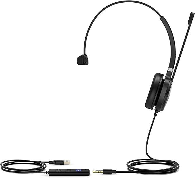 YEALINK UH36 MONO WIDEBAND NOISE CANCELLING HEADSET - IPY-UH36-M-C