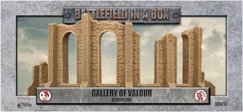 BATTLEFIELD IN A BOX GOTHIC BATTLEFIELDS GALLERY OF VALOUR SANDSTONE - GF9BB617