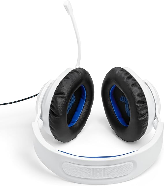 JBL Quantum 100P Gaming Headset - White, White - AD089