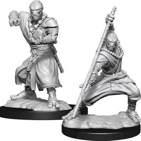 D&D MINI WARFORGED MONK - WZK90234