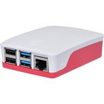 Raspberry Pi Pi Pi 4 Case Red White - H8964