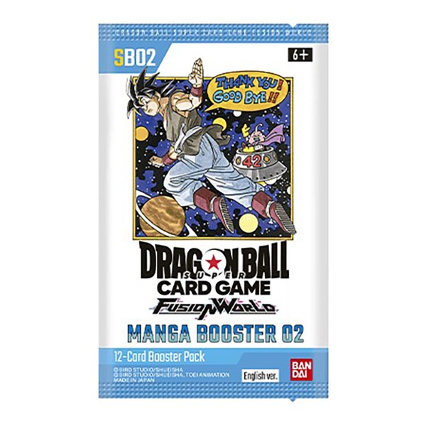 DRAGON BALL FUSION WORLD MANGA BOOSTER PACK (SB02)