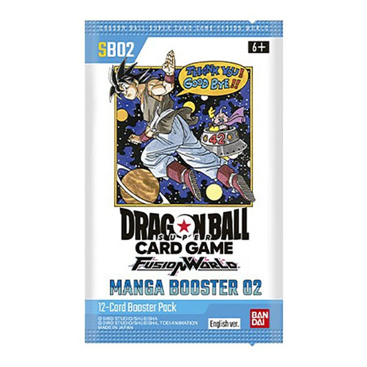 DRAGON BALL FUSION WORLD MANGA BOOSTER PACK (SB02)