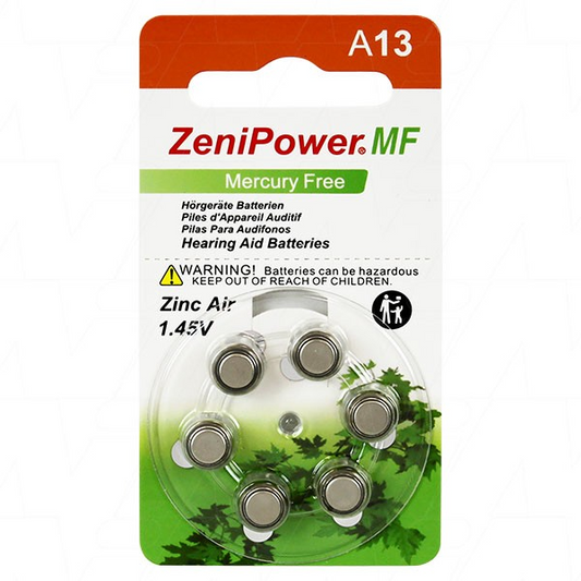 ZENIPOWER HEARING AID BATTERY - 50006-011