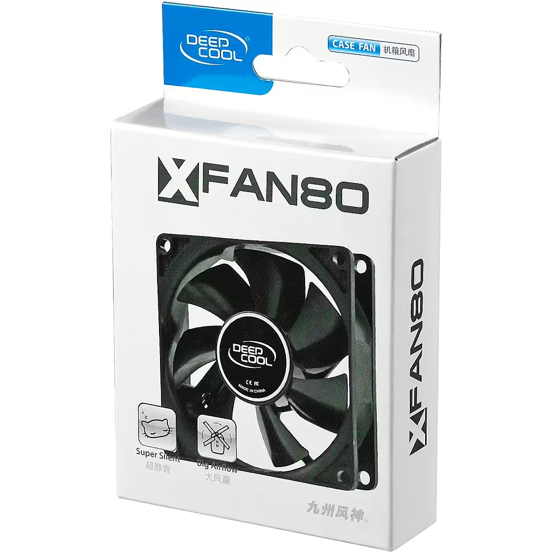 DEEPCOOL 80MM HYDRO BEARING CASE FAN - CFD-XFAN80