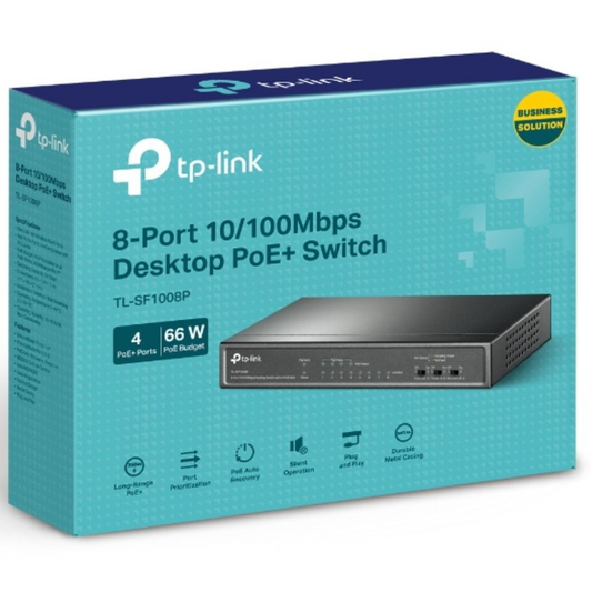 TP-LINK 8PORT 10/100 SWITCH - NWTL-SF1008P