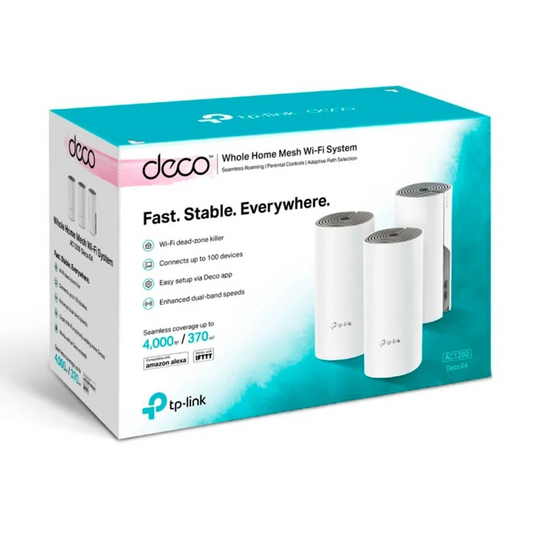 TP-LINK DECO E4 (3PK) WHOLE HOME MESH