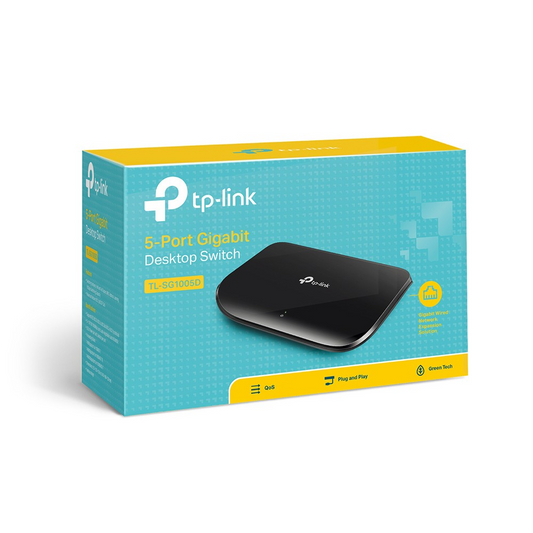 TP-LINK 5 PORT GIGABIT ETHERNET SWITCH - NWTL-SG1005D