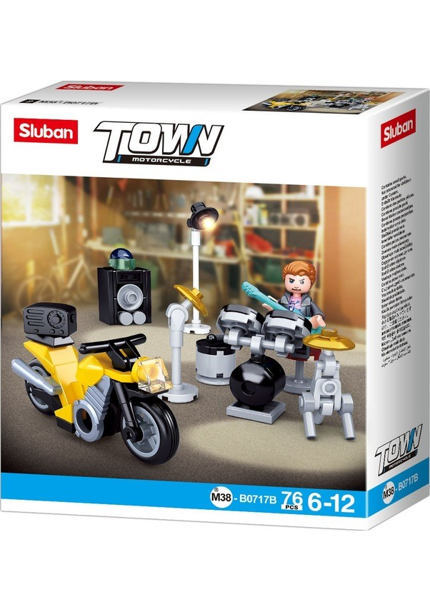 SLUBAN MOTORCYCLE TOWN - B0717B