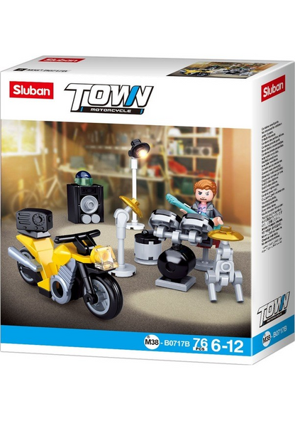 SLUBAN MOTORCYCLE TOWN - B0717B