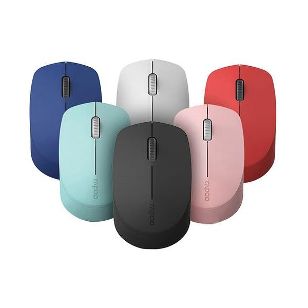 RAPOO M100 WIRELESS 2.4G AND BLUETOOTH MOUSE BLACK - MIRP-M100-BLACK