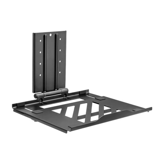 BRATECK ADJUSTABLE LAPTOP TRAY FOR MONITOR ARMS FITS12-17 WITH STANDARD 75X75 VESA PLATE - MABT-NBH-7
